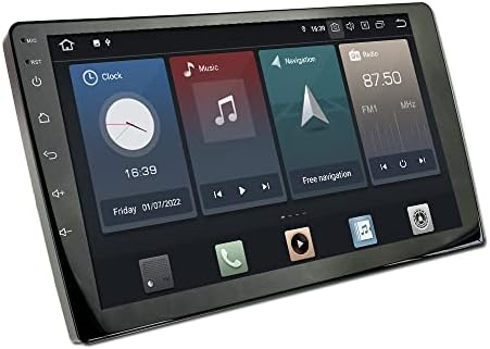 Авто стереоприемник SIMPNAVI със сензорен екран 9 1280x720, вграден в арматурното табло, мултимедиен приемник Apple CarPlay, Android Auto,