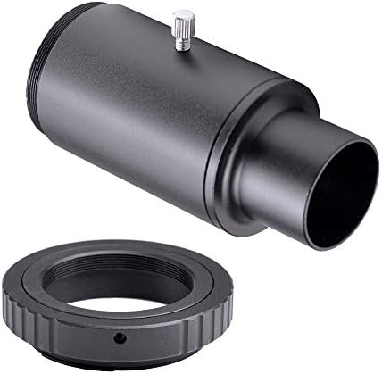 Т-образен адаптор Starboosa с размер 1,25 инча и Т-образен пръстен адаптер T2 - за огледално-рефлексни фотоапарати на Canon,