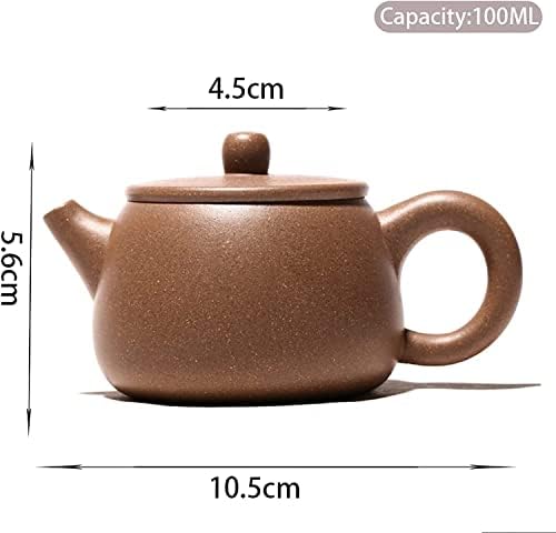 Съвременните Чайници, чайникът 100 мл, Лилаво Глинен Чайник, чайникът форма На Топка, уреди за Красота, Необработанная Руда,