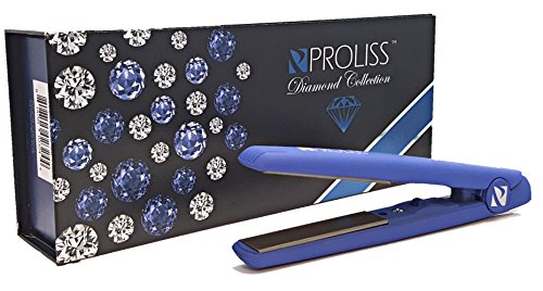 Мини-Утюжок за изправяне на коса Proliss Diamond Tourmaline с плочи 3/4 инча За пътуване - Използвайте за пътуване или за укороченных