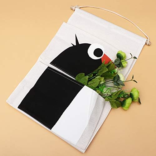 Чанта за съхранение на Zerodeko Полезна Подвесная Чанта във формата На Животно, Дизайнерска Чанта За Съхранение на Стенен монтаж