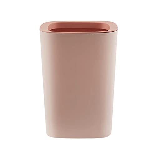 Кофа за боклук lUCBEI 12Л Голямата Потребителска кошница за боклук Спалня Офис Дизайнерски кош за хартия с отворен капак кофа за Боклук (Цвят: