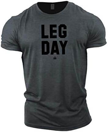 Тениска GYMTIER Leg Day Gym | Мъжки Връхни Дрехи За Тренировки По Културизъм