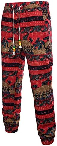 KISSQIQI/ Мъжки Спортни Костюми с цветен Модел от 2 теми, Ежедневни Хавайски Костюми, Ризи с къс ръкав + Дълги Панталони, Комплекти