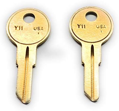 Два ключа за шкафа Herman Miller за офис мебели, Издълбани за заключване / Стаи ключове от UM226 до UM275 (UM236)