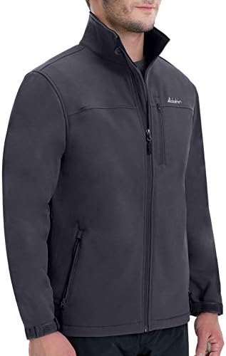 модерен мъжки якета с руното Softshell подплата /Зимни Улични палто/Ветровка / Водоустойчива средство със средна плътност.