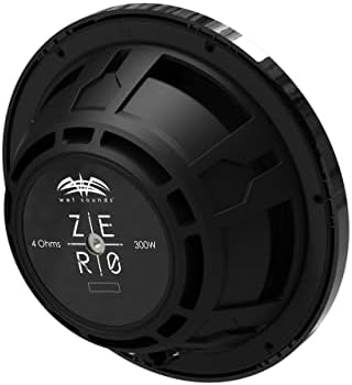 морската субуфер Wet sounds ZERO-10-S4-XZ-B Black 10 серията Zero с малка монтажна дълбочина и скрит монтаж на оборудване