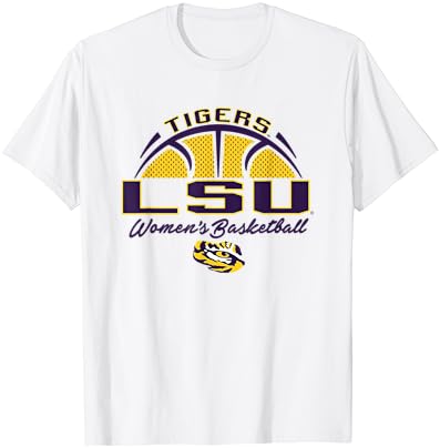 Официално лицензирана Тениска с логото на LSU Тайгърс Women ' s Basketball Swish