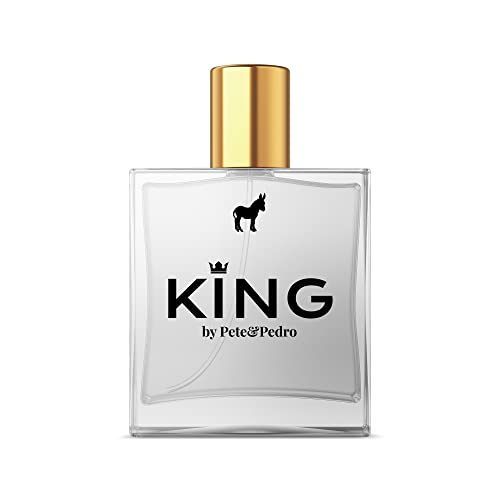 Pete & Pedro KING - Парфюм вода | Оригинални мъжки аромат - Свеж Билков, Пикантен, Цитрусов, Мускус и Дървесен Мъжки парфюм за деня