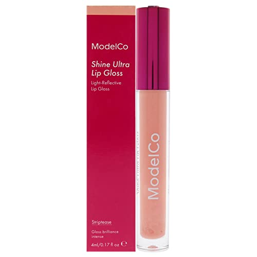 Ултра Блясък за устни MODELCO Shine - Наситени с блясък формула Отразяваща и хидратиращ - Силен, блестящ Цвят и обем - За