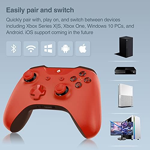 Безжичен контролер Xbox JORREP за всички модели Xbox One, конзоли от серията X / S, КОМПЮТЪР с Windows 7/8/10, контролер за игри с аудиоразъемом