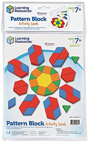 Учебни ресурси Карти с пускането на блокове на междинно ниво, Шаблон, Блокове с шаблони за деца, Задачи за компютрите с шаблони,