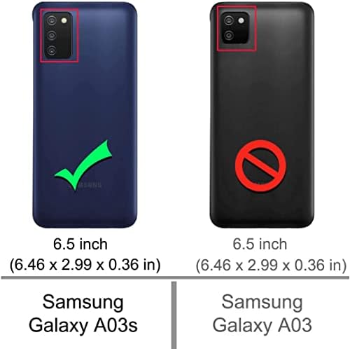 Калъф за телефон GORGCASE за Samsung Galaxy A03S (не е подходящ за A03), Тънък Графичен Дизайн, Защита От надраскване, Защита От разклащане,
