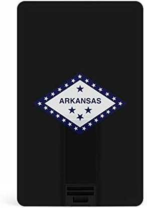 Флаг на щата Арканзас USB Memory Stick Бизнес Флаш Карта, Кредитна карта Форма на Банкова карта