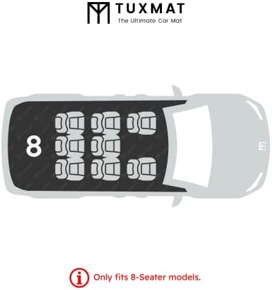 Подложка за смокинг - за 8-местни модели на Kia Telluride 2020-2024 години на издаване - Автомобилни постелки на поръчката - Максимално