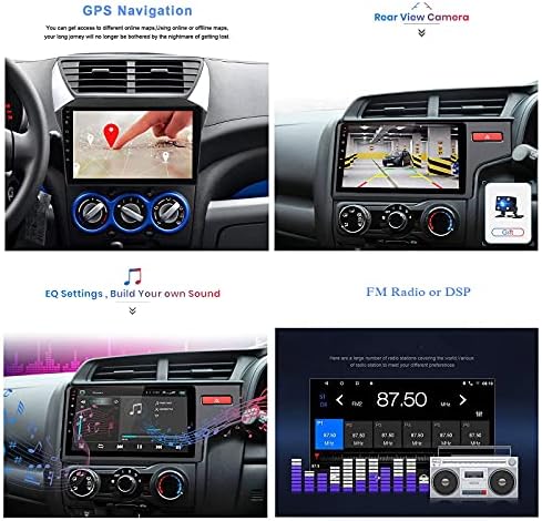 Android 10,0 Стерео Радио за Toyota RAV4 въз основа на 2007-2012 GPS Навигация 9-инчов Сензорен екран MP5 Мултимедиен плеър Видеоприемник