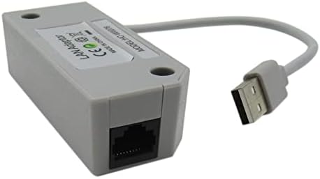 Xspeedonline Новост! за Nintendo USB Ethernet Жичен Адаптер RJ-45 за Wii U Сив