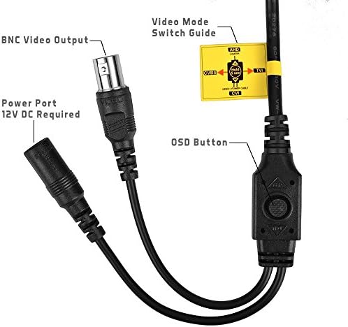 TMEZON 8 Pack HD AHD/CVI/TVI/960H Пулевая Камера за Сигурност 1080P 2.0 MP Ден за Нощно Виждане 36 IR led Водоустойчива Външна/Вътрешна