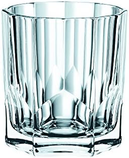 Набор от графинов Nachtmann Aspen collection с тапа и 2 чаши за уиски, могат да се мият в съдомиялна машина, прозрачна кристална чаша
