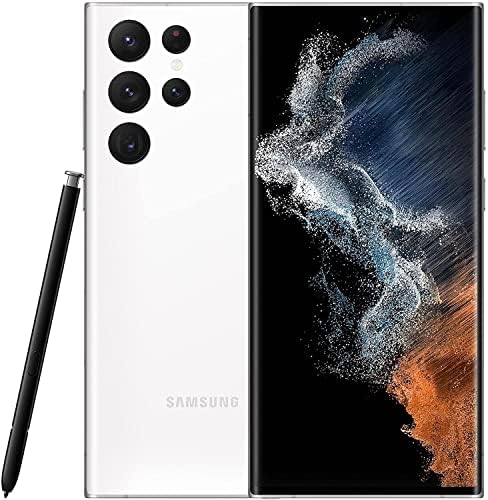 SAMSUNG Galaxy S22 Ultra 5G 256GB Verizon SM-S908U Phantom Бяла (Обновена)
