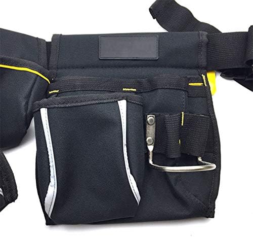 Поясная чанта N / C, Преносима богат на функции Поясная чанта за инструменти Голям капацитет, с джоб-отделение от плат с висока