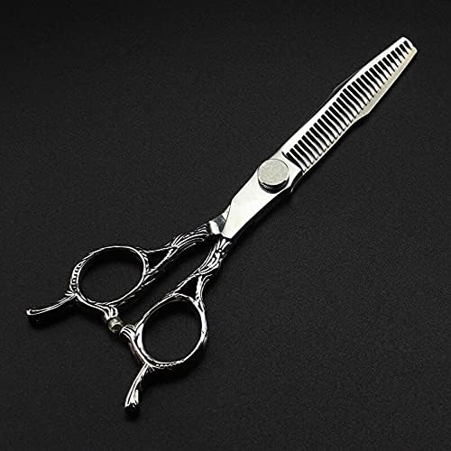 Ножица за подстригване на коса, 6-инчов японски стоманени двуххвостые фризьорски ножици за рязане на фризьорски Филировочных