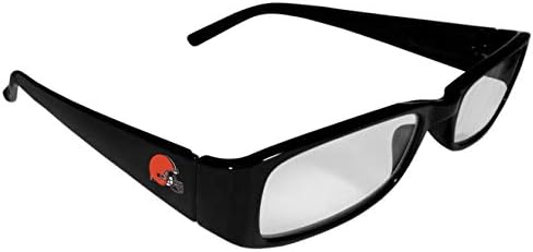 Очила за четене Siskiyou Sports NFL Cleveland Browns Унисекс с принтом, 2,25, Черни, Един размер